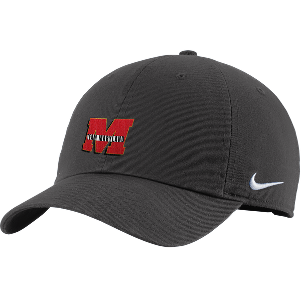 Team Maryland Nike Heritage Cotton Twill Cap