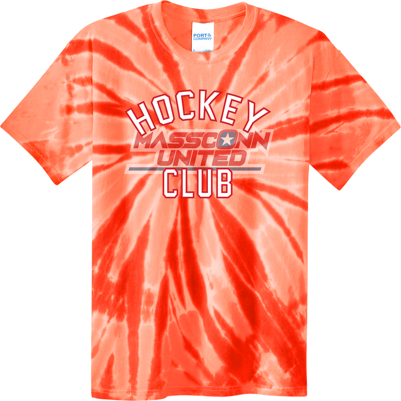 Mass Conn United Youth Tie-Dye Tee