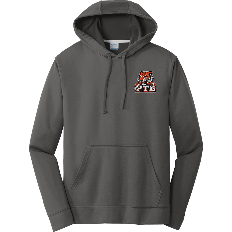 Princeton Tiger Lilies Performance Fleece Pullover Hooded Sweatshirt