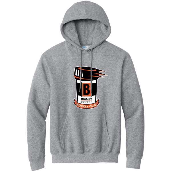 Biggby Bombers Essential Fleece Pullover Hooded Sweatshirt