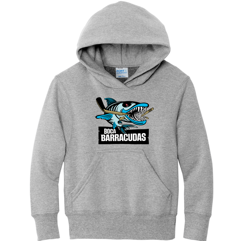 Boca Barracudas Youth Core Fleece Pullover Hooded Sweatshirt