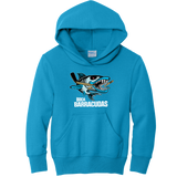 Boca Barracudas Youth Core Fleece Pullover Hooded Sweatshirt