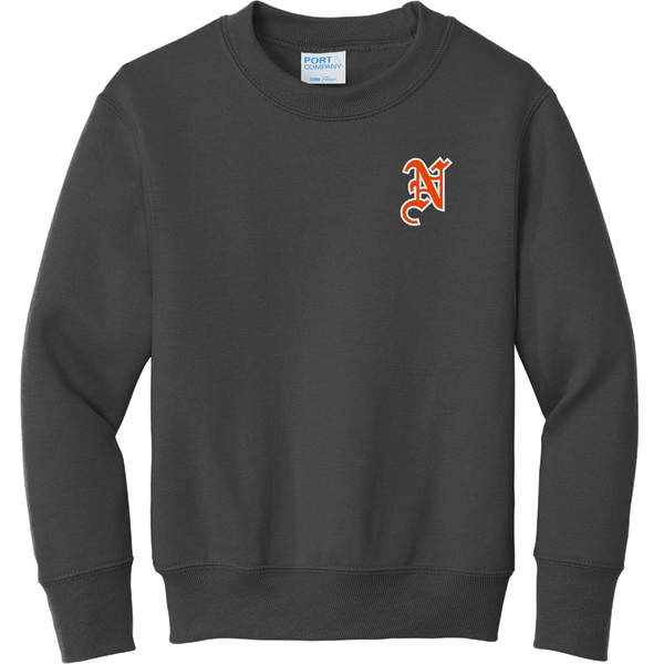 Midd North Hockey Youth Core Fleece Crewneck Sweatshirt