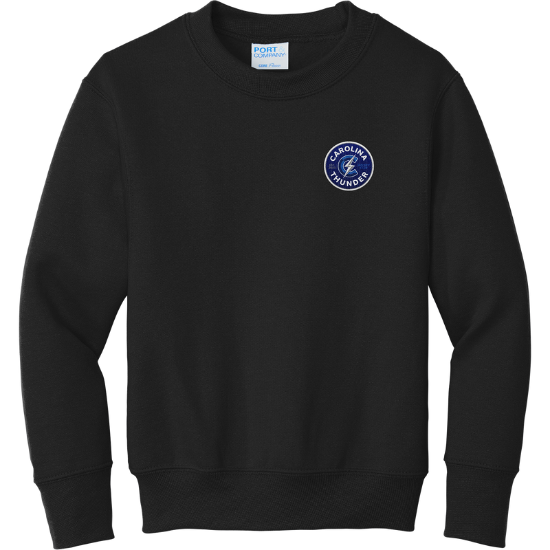 Carolina Thunder Youth Core Fleece Crewneck Sweatshirt