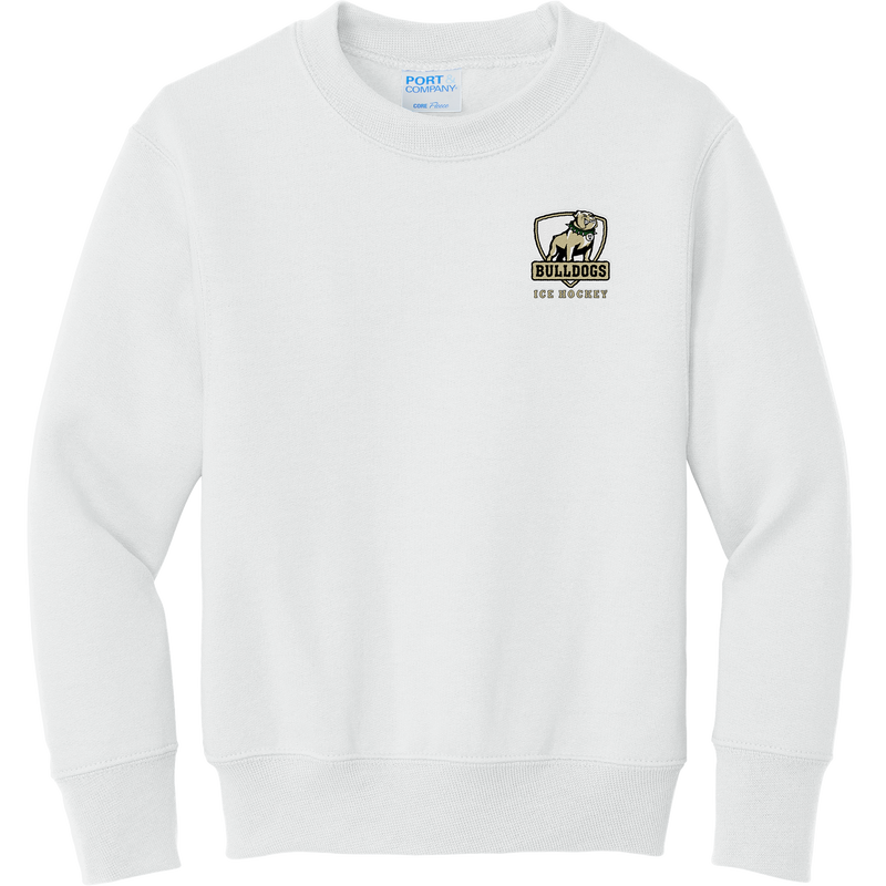 HVM Bulldogs Youth Core Fleece Crewneck Sweatshirt