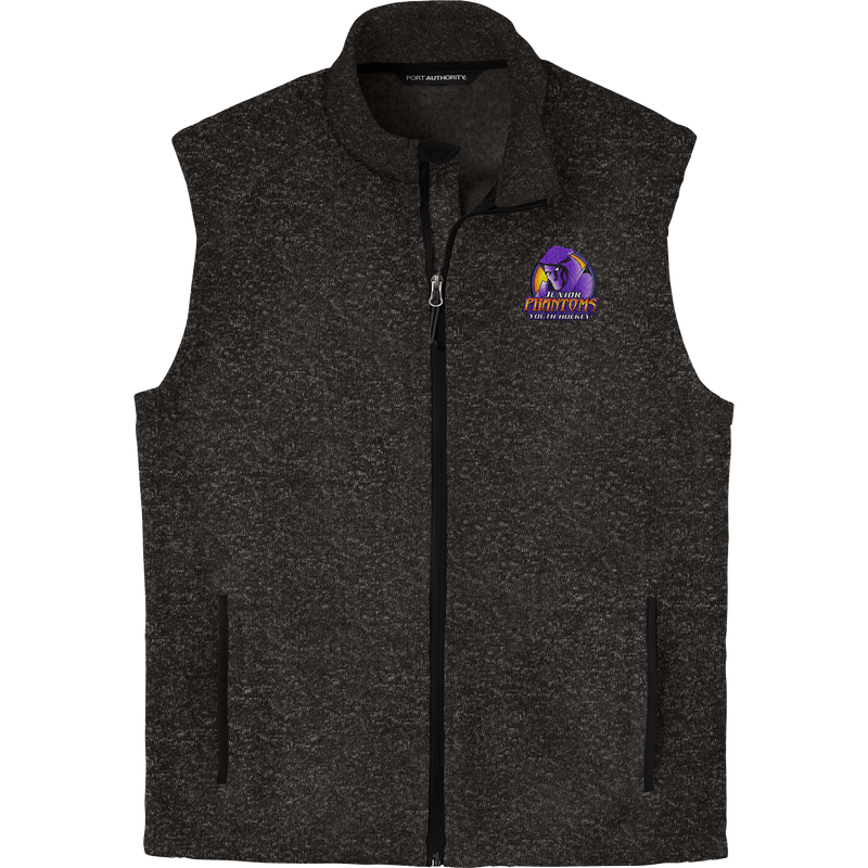 Jr. Phantoms Sweater Fleece Vest