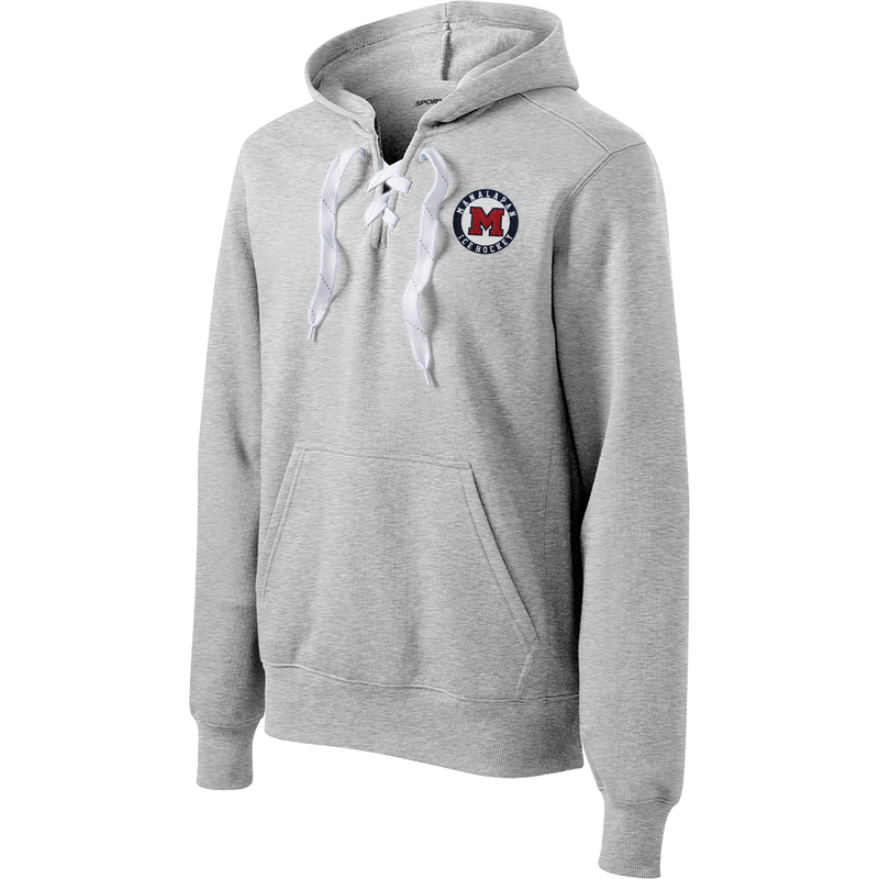 Manalapan Hockey Lace Up Pullover Hooded Sweatshirt