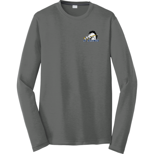 Mid-State Mustangs Long Sleeve PosiCharge Competitor Cotton Touch Tee