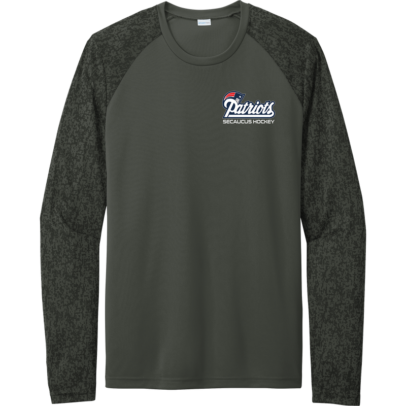 Secaucus Patriots Long Sleeve Digi Camo Tee