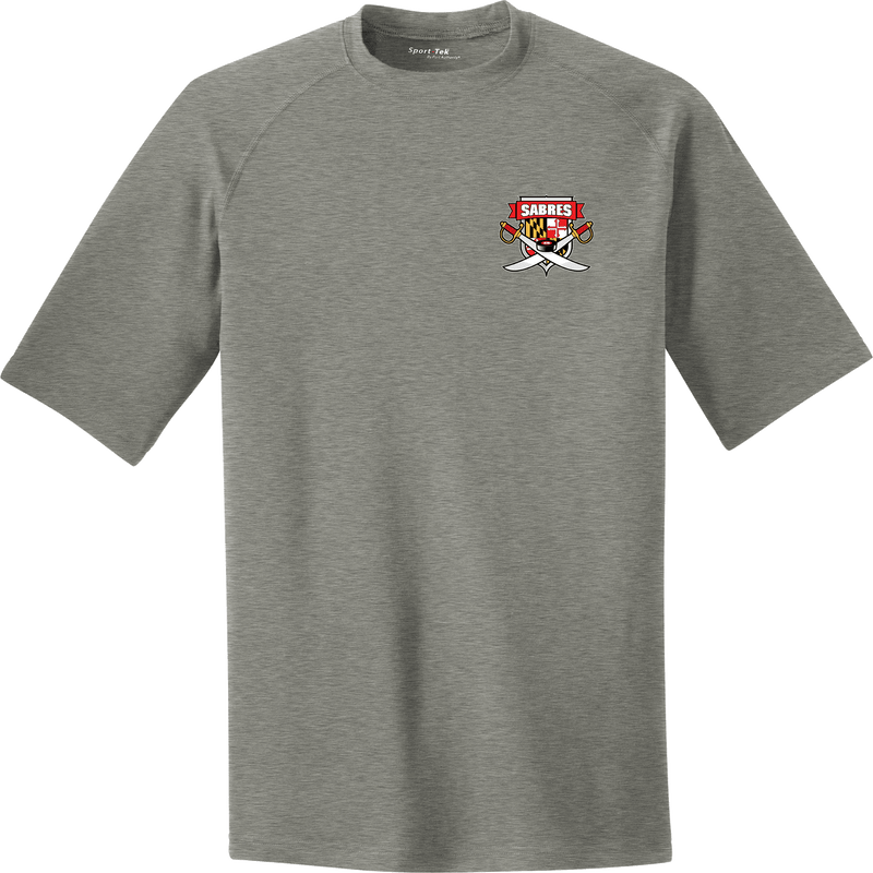 SOMD Sabres PosiCharge Tri-Blend Wicking Raglan Tee