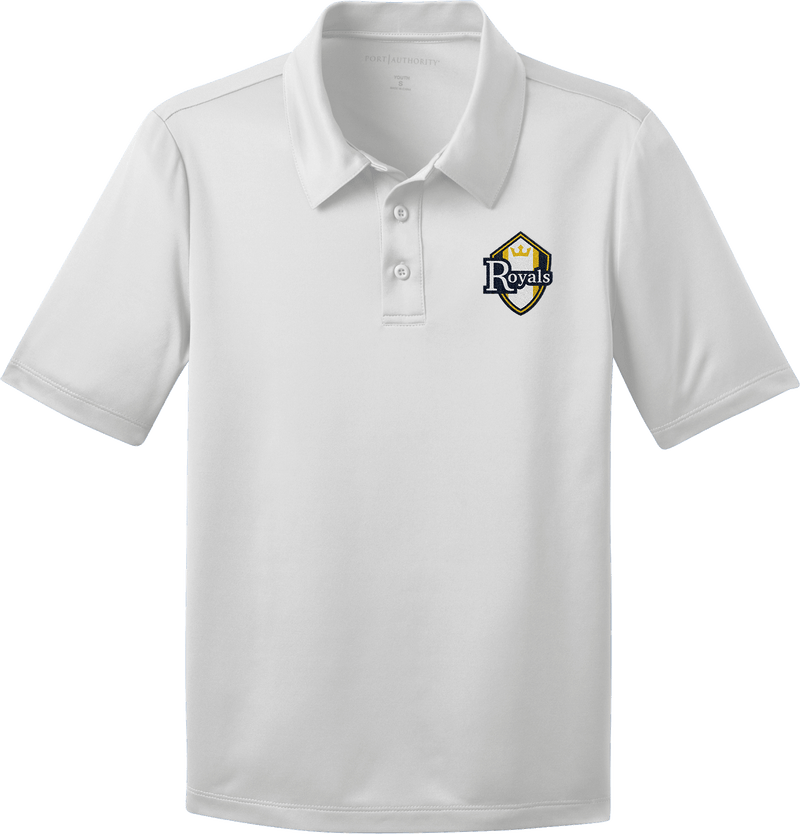 Royals Hockey Club Youth Silk Touch Performance Polo