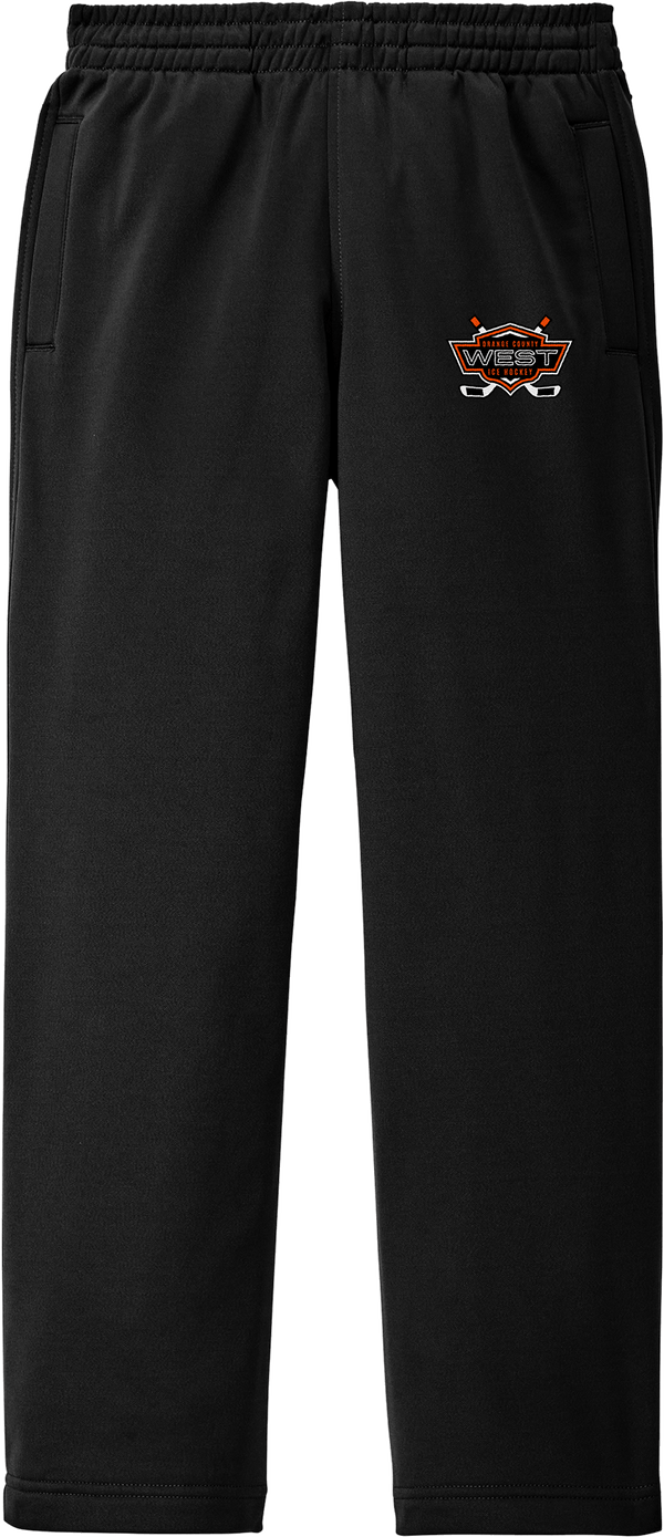 Orange County West Youth Sport-Wick Fleece Pant