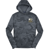 HVM Bulldogs Youth Sport-Wick CamoHex Fleece Hooded Pullover