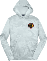 Maryland Black Bears Youth Sport-Wick CamoHex Fleece Hooded Pullover