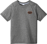 Orange County West Youth PosiCharge  Tri-Blend Wicking Raglan Tee